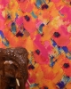Designer Pure Printed Crepe Silk Fabric
